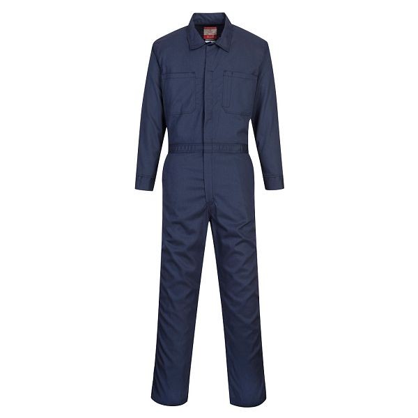 Portwest Bizflame 88/12 Classic FR Coverall, Navy, 4XL, UFR87NAR4XL