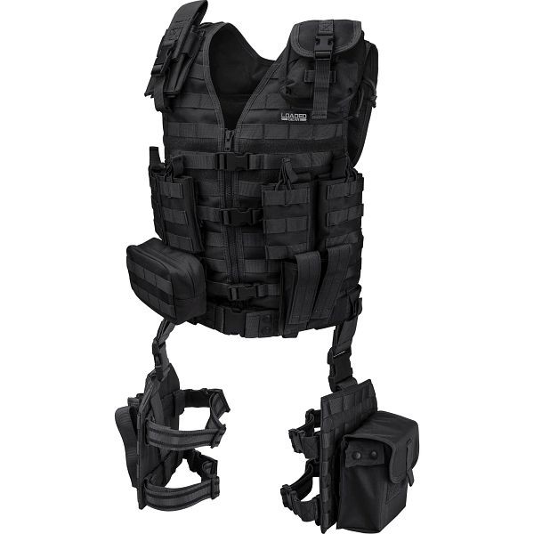 Barska Vx-100 Tactical Vest and Leg Platform, BI12016