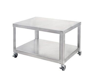 Univex 32" for Mixer / Slicer Equipment Stand, with under shelf & locking casters, for PM91 & MG8912, Height: 22", S-3A