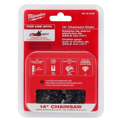 Milwaukee 14" Chainsaw Chain, 49-16-2749