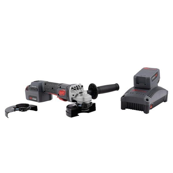 Ingersoll Rand 20V Cordless Angle Grinder & Cut-Off Tool 4.5"/5" With E-Brake (Two-Battery Kit), G5351-K22