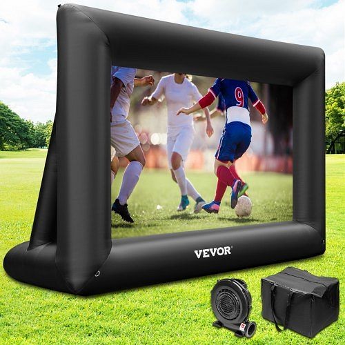 VEVOR Inflatable Movie Screen 24ft Inflatable Projector Screen for outside, TYPMCQSDFJM000001V1