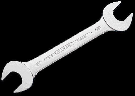 GEDORE 6 6x7 Double open ended spanner metric, 6063830