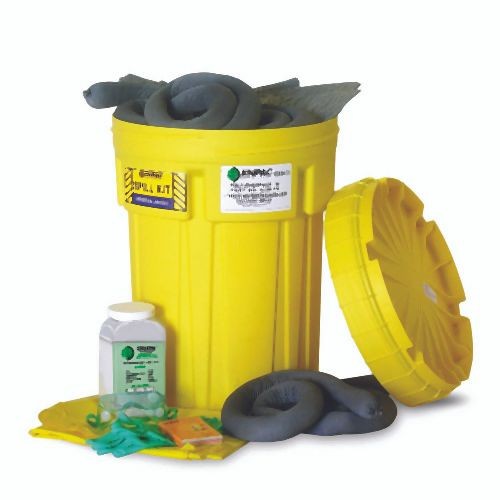 ENPAC 30 Gallon Salvage Drum Spill Kit Universal, Yellow, 1330-YE