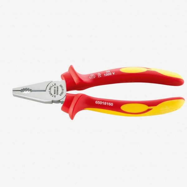 Stahlwille 6501 VDE combination pliers, 160 mm, ST65018160