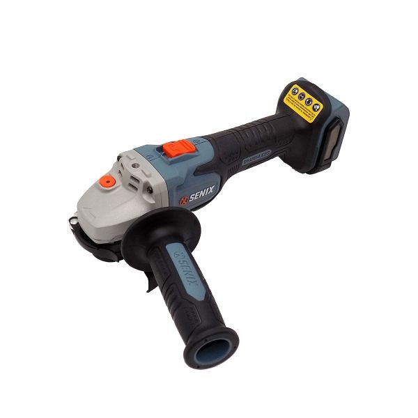 SENIX 20 Volt Max* 5" Brushless Angle Grinder, Tool Only, PAX2125-M2-0