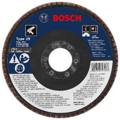 Bosch 4-1/2 Inches 7/8 Inches Arbor Type 29 60 Grit Blending/Grinding Abrasive Wheel, 2610065839
