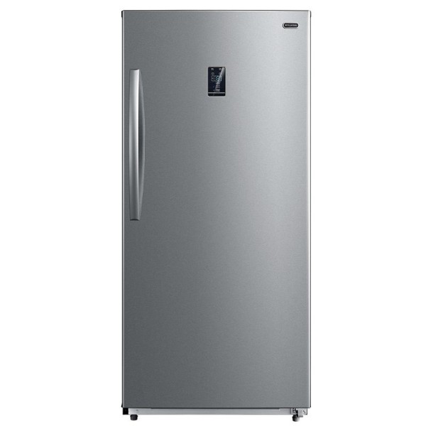 Whynter Energy Star 13.8 cu.ft. Digital Upright Convertible Deep Freezer/Refrigerator, Stainless Steel, UDF-139SS