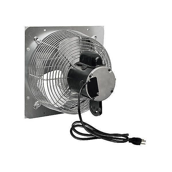 J&D Manufacturing Shutter Fan, 10" 115V 1/8 HP, VES10C