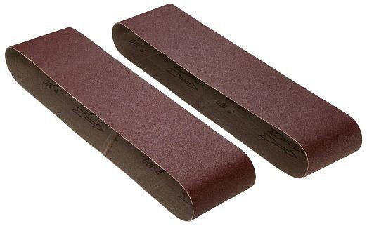 RIKON 4" x 36" Sanding Belt 80 grit (Pack of 2), 50-4080