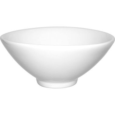 International Tableware Pacific Porcelain Footed Bowl (9oz), Bright White, Quantity: 36 pieces, MD-105