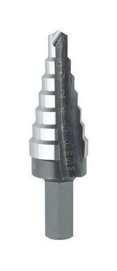 Irwin HSS Step Drill Bit 7 Sizes, 6mm to 18mm, 11103