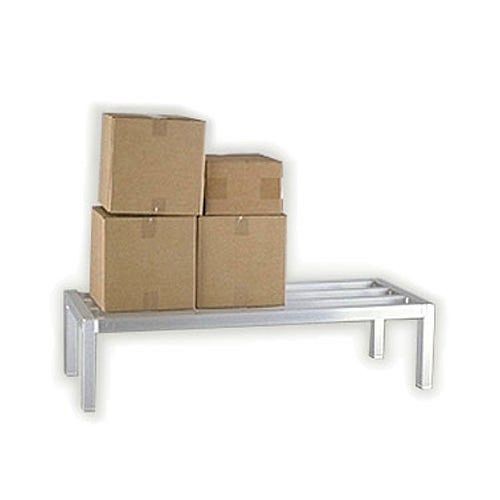 New Age Industrial Dunnage Rack, 24"W x 18"D x 12"H, All Welded Aluminum Construction, 2029