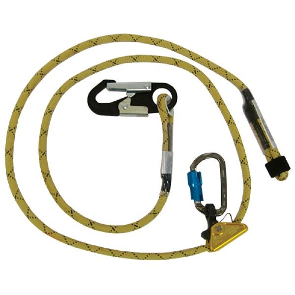 Bashlin Adjustable Ring Rope Lanyard with 90° Twist, 4019TX-8AL