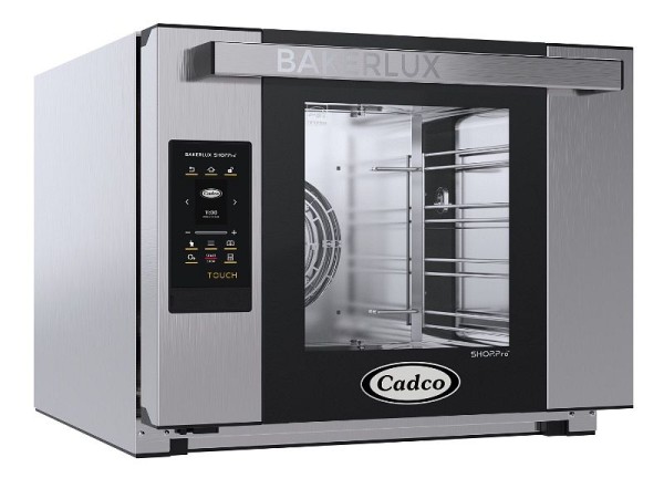 Cadco Bakerlux Half Size Digital Convection Oven, TOUCH Panel, 4 Shelf, XAFT-04HS-TD