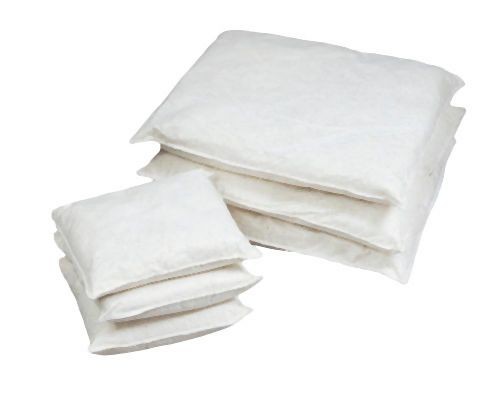 ENPAC Oil-Only Absorbent Pillow, 18” x 18”, 16 Per Case, White, ENP 16OPIL1818