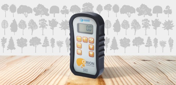 Wagner Meters Orion 940, Dual Depth Pinless Wood Moisture Meter 1/4" & 3/4" with On Demand Calibrator, 890-00940-001