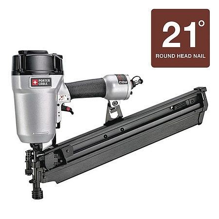 PORTER CABLE 22 degree Plastic Collated Framing Nailer, FR350B