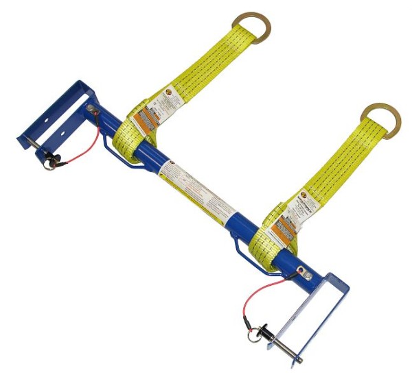 Super Anchor Safety 2x4/2x6 Combination Truss Bar-Detent Pin Blue Powder Coating, 2833-DP