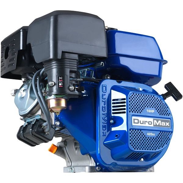 DuroMax 1-Inch Shaft Gasoline Recoil Start Gasoline Engine, 420cc, XP16HP