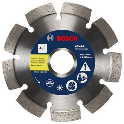 Bosch 4-1/2 Inches Seg. Rim V-Groove Blade, 2610044268