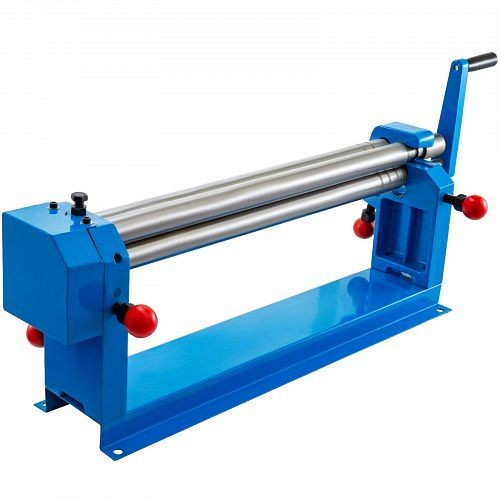VEVOR Manual Slip Roller, 24" Slip Roll Machine up to 16 Gauge Steel, Sheet Metal Roller Machine with Two Removable Rollers, WQJ610GBWQJ000001V0