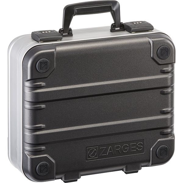ZARGES K 411 Case without Lining, 14.24 x 11.9 x 5.51", 41713