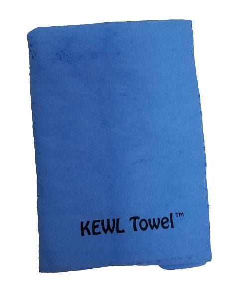 TechNiche Evaporative Cooling Towel Blue, 12" x 28", 6101-BL