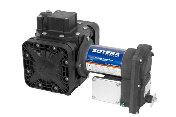 Sotera 12V DC 13GPM Heavy-Duty Chemical Transfer Pump-n-Go, Bung Mount, Explosion-proof, SS415BEXPX670