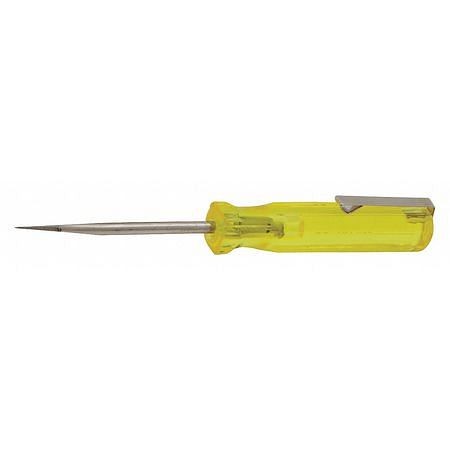 Stanley Pocket Clip Slotted Screwdriver 1/8" Round, 2", 66-101-A