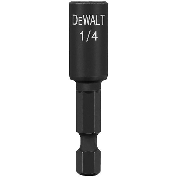 DeWalt 1/4" x 1-7/8" Magnetic Impact Ready Short Nut Driver, DW2218IRB