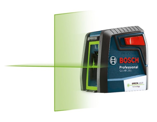 Bosch Green-Beam Self-Leveling Cross-Line Laser, 0601063V11