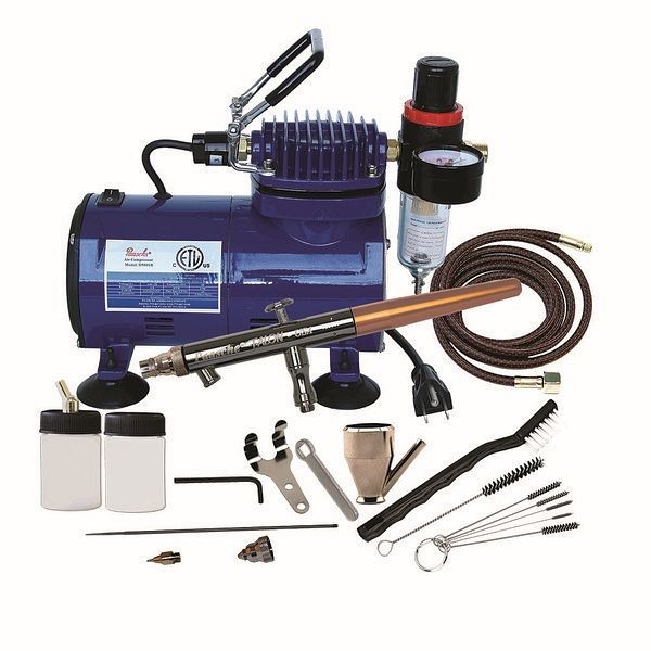 Paasche Airbrush Package (TS-3AS, D500SR and AC-7) 324.5, TS-100D