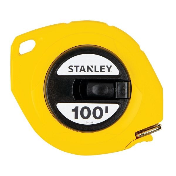 Stanley 100 ft. Enclosed Tape Measure, 34-106