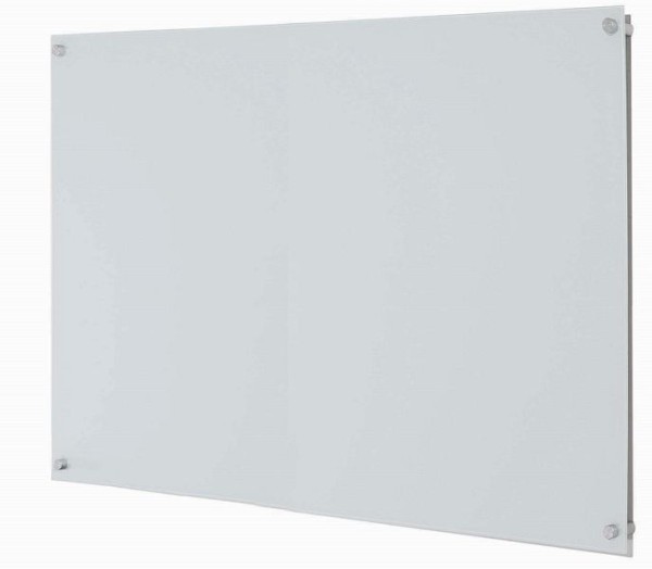 AARCO ClearVision™ Elegant Stand-Off Mounting Glass Markerboards 6mm Non-Magnetic 36"x48", 6WGB3648