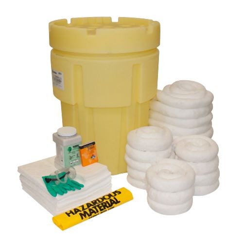 ENPAC 65 Gallon Salvage Drum Spill Kit Oil Only, Yellow, 1362-YE