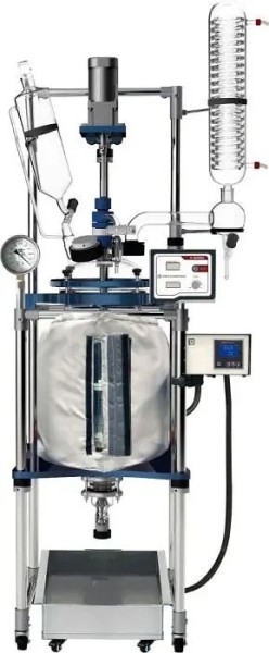 Across International Ai 20L Non-Jacketed Glass Reactor with 200°C Heating Jacket, R20h