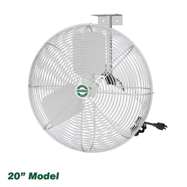 J&D Manufacturing EZ Breeze Fan 20" White, 115V 1/3 HP, VDB203G