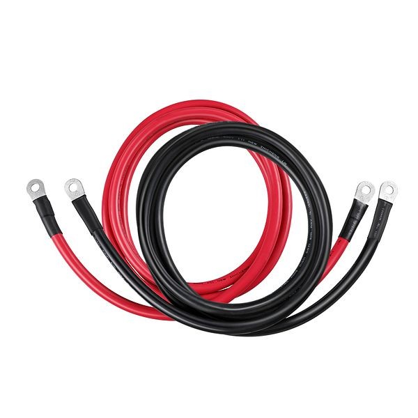 Renogy Battery Inverter Cables for 3/8 in Lugs, RNG-INVTCB-5FT-4