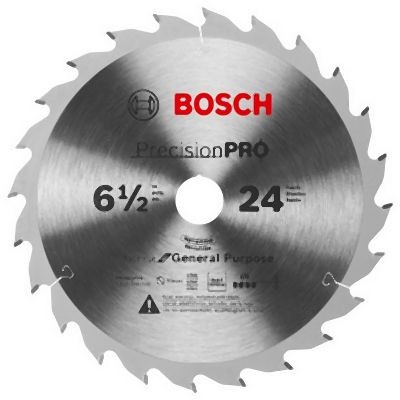 Bosch 6-1/2 Inches 24-Tooth Track Saw Blade, 2610046038