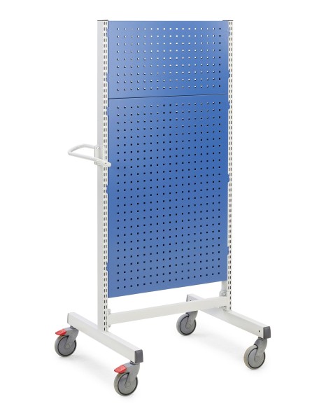 Treston Industrial Multi Cart High M30, perforated panels blue, TMTH7-005-07