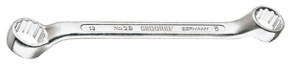GEDORE Double ended ring spanner short UD perfil 8x9 mm, 6051230
