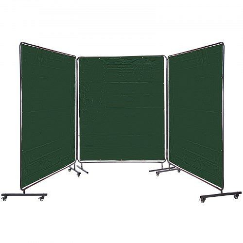 VEVOR Welding Curtain 6' x 6' Welding Screens, Flame Retardant 3 Panel Welding Curtain, GBGNSMHJL66YC0001V0