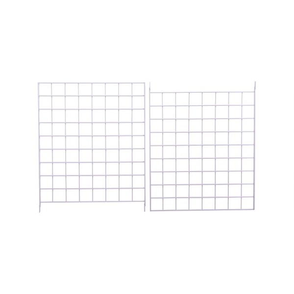 Econoco Portable Grid Panel 2' x 5', White, Quantity: 3 pieces, W2X5