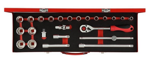 GEDORE red R69004024 Socket set 1/2" 24 pieces, 3300006