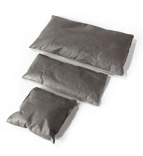 ENPAC Universal Absorbent Pillow, 10” x 10”, 40 Per Case, Grey, ENP 40UPIL1010