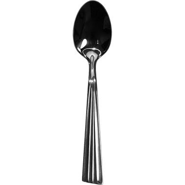 International Tableware Tarpon 18/8 Stainless Teaspoon 6", Silver, Quantity: 12 pieces, TA-111