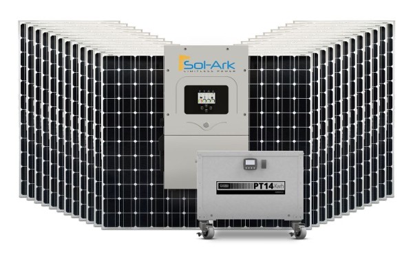 Sol-Ark The Chateau, Grid Tied or Off Grid Package, PKG0015