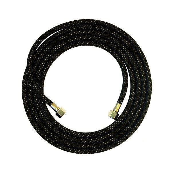 Paasche 6' Air Hose with Couplings (Both ends 1/4" NPT), HL-3/16-6