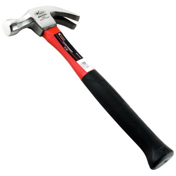K Tool International Claw Hammer 13oz. Fiberglass, KTI71771